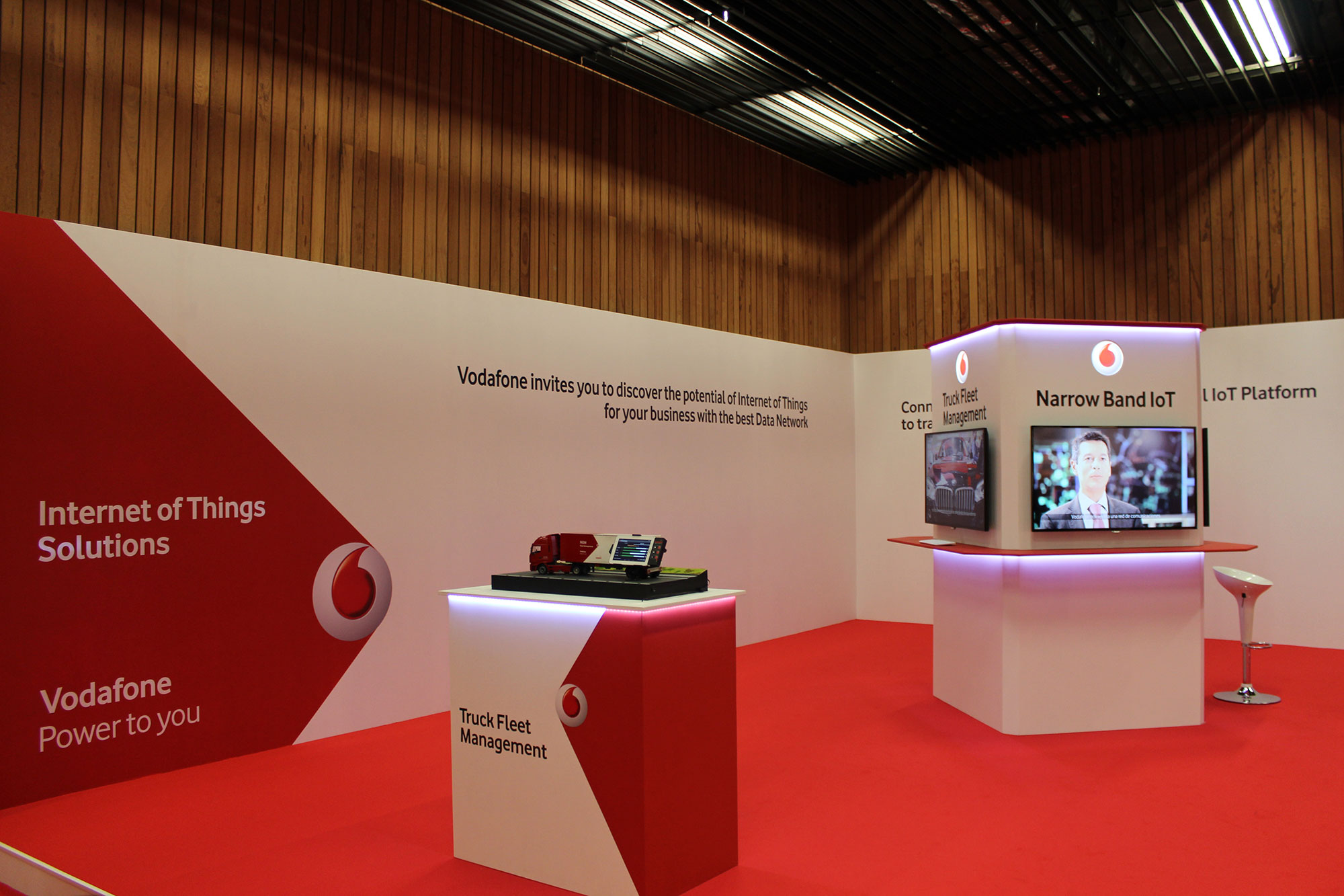 Exposición de Vodafone